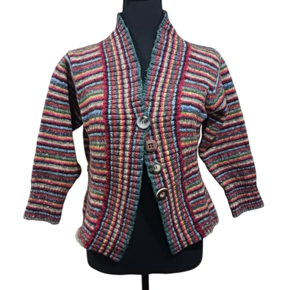 SOLD VTG Design Options by Philip & Jane Gordon Cardigan Sweater - Picture 1 of 10